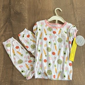 Fruit and Veggies Bamboo PJ set